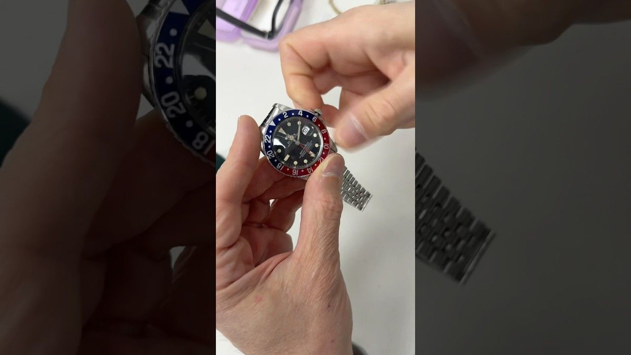 Live Negotiation for a matte dial Rolex GMT reference 16750 #rolex #business #entrepreneur #foryou